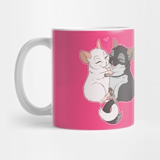 Chinchillas in love Mug